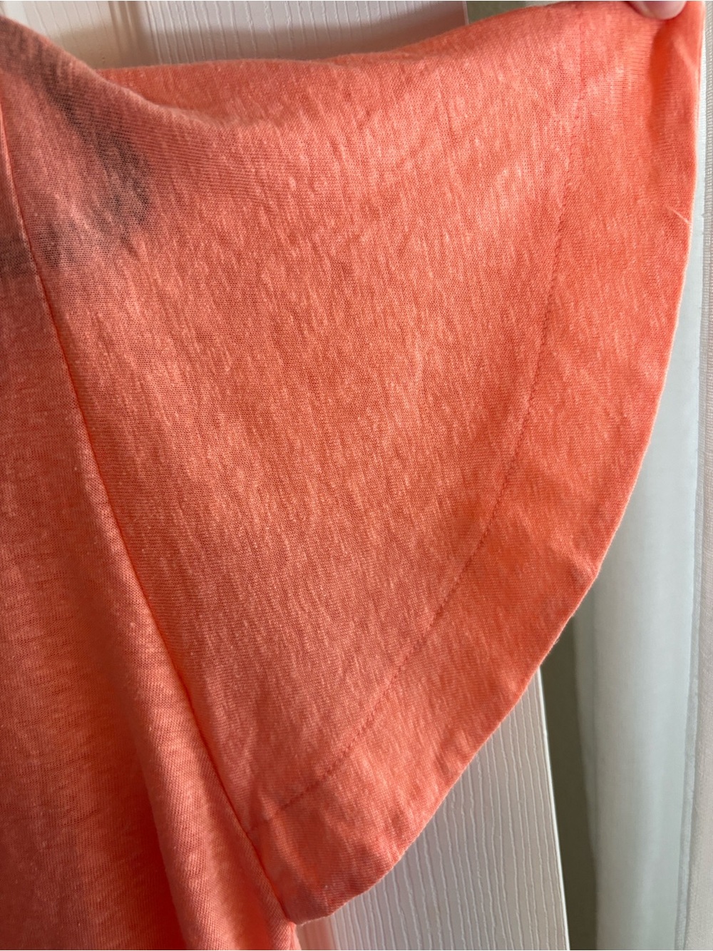 a new day Coral V-Neck Short Sleeve Tee - Picture 3 of 6